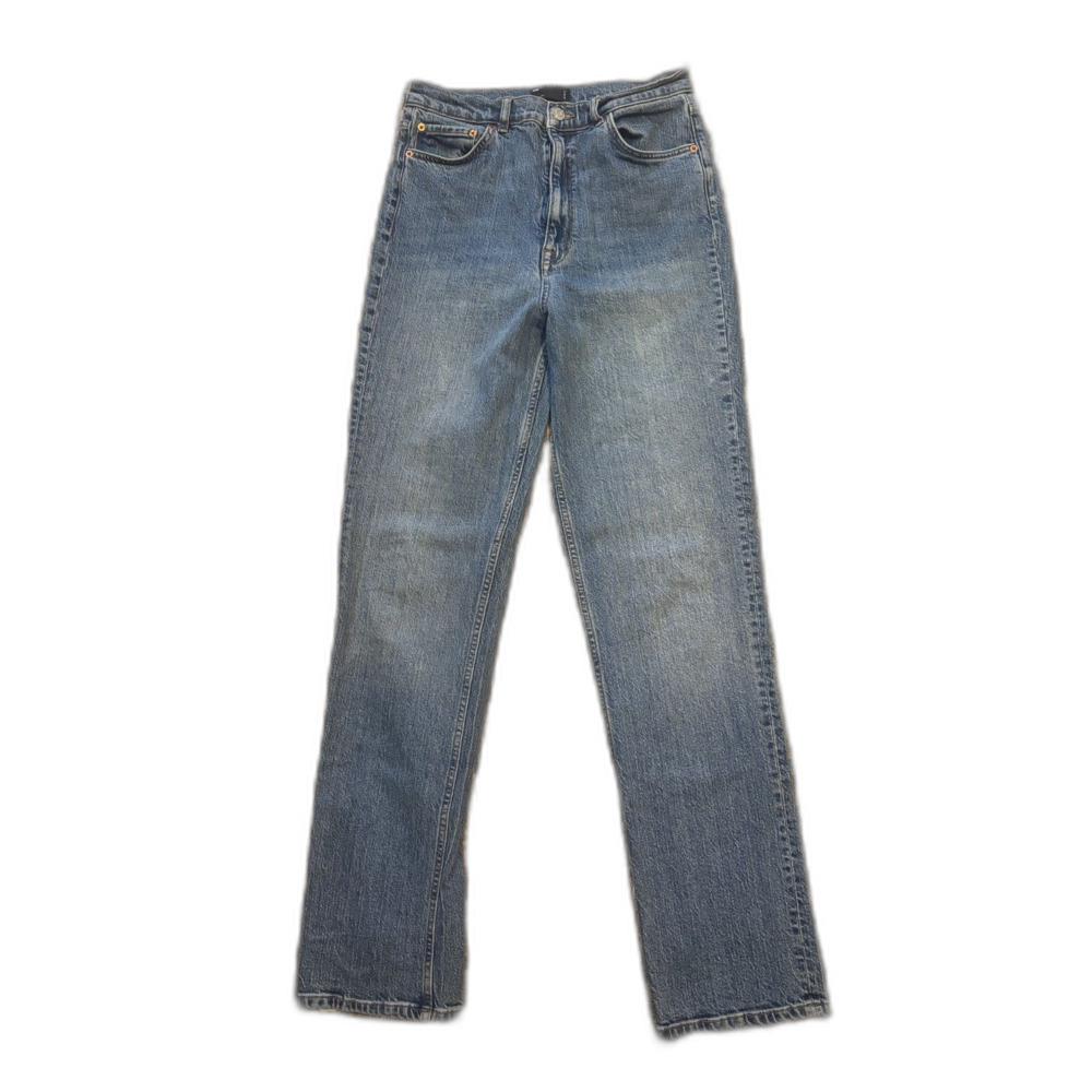 ASOS Tall super high rise straight leg jeans